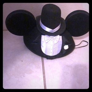 Official Disney groom Mickey ear hat